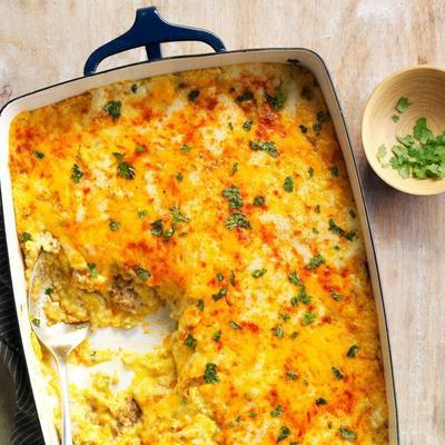 grain facile chargé de fromage