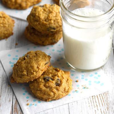 biscuits aux éclats de citrouille