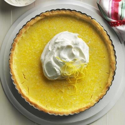 Tarte au citron et au fromage à la crème