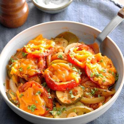 casserole de courgettes-tomates