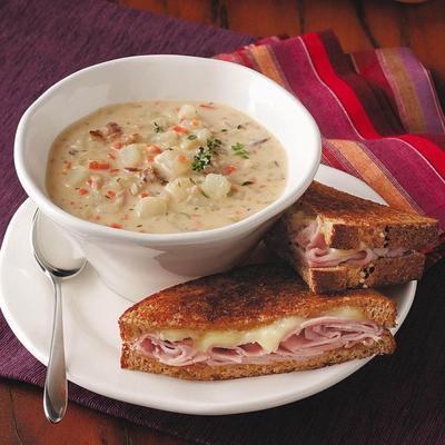 Chaudrée de palourdes nouvelle angleterre