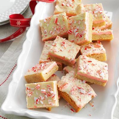 barres blondie menthe poivrée