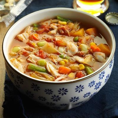 soupe de crabe de style maryland