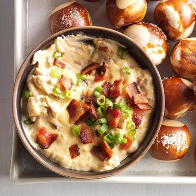 trempette au cheddar et au bacon