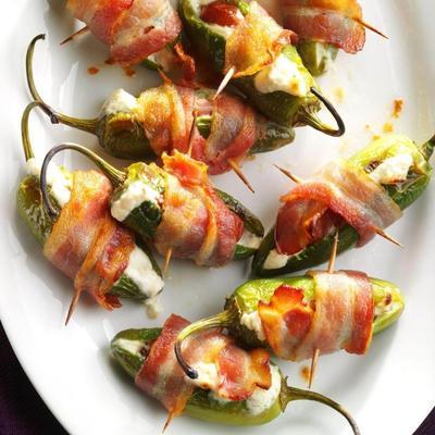 piments forts au bacon