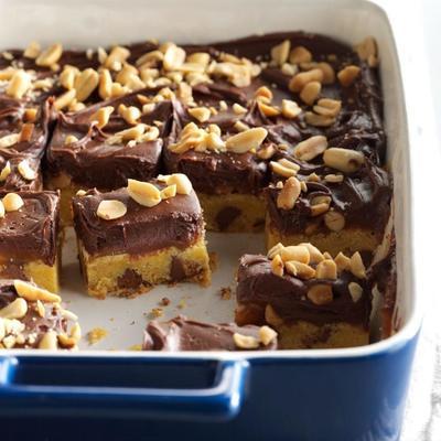barres caramel au beurre d'arachide
