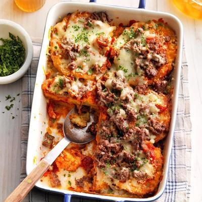 aubergine de boeuf parmigiana