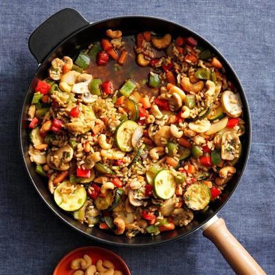 sauté croustillant de légumes aigre-doux