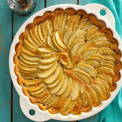 clafouti aux pommes et à l'érable