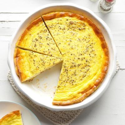 quiche sans croûte aux trois fromages