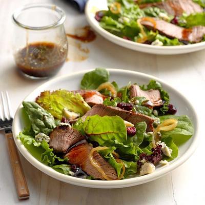 salade de steak salé