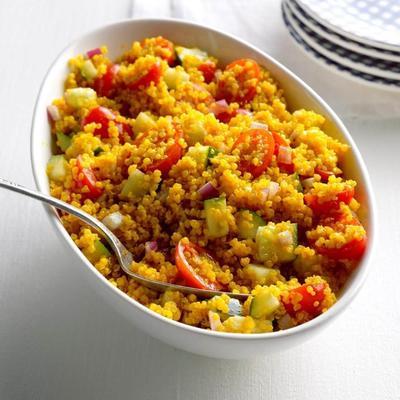 salade de quinoa au curry