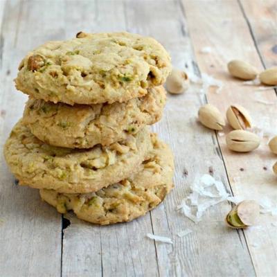 biscuits pistache à la noix de coco