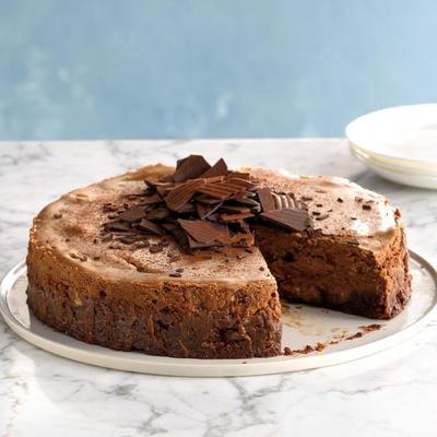 gâteau au fromage fondant au caramel