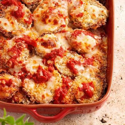 aubergine légère au parmesan