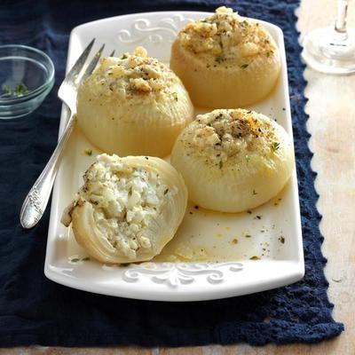 oignons farcis au fromage