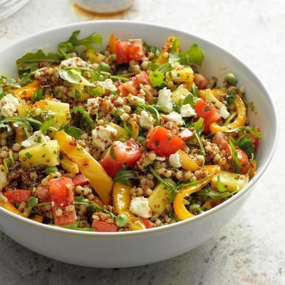 salade d'été au bord du lac