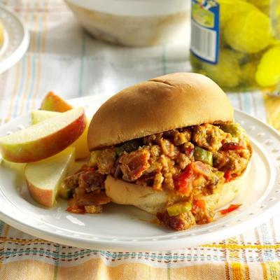 bacon cheeseburger sloppy joes