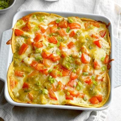 casserole de poulet salsa verde