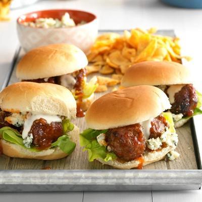 curseurs de poulet de buffle de miel