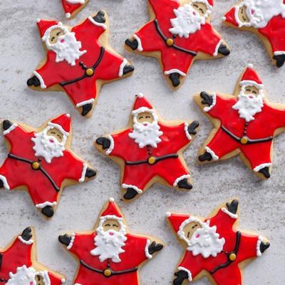 biscuits santa star