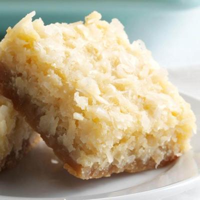 barres de beurre bibingka (noix de coco)