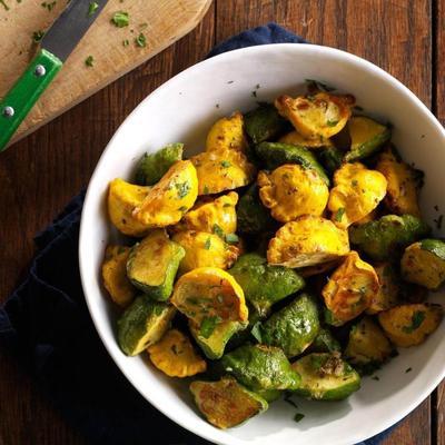 courgette d'été à l'ail