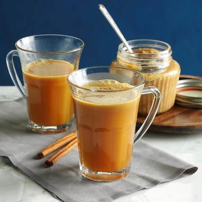 mélange de cidre chaud au beurre