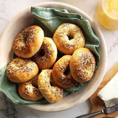 bagels au miel