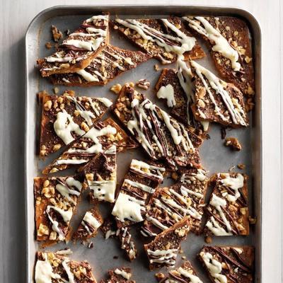 caramel anglais à trois morceaux