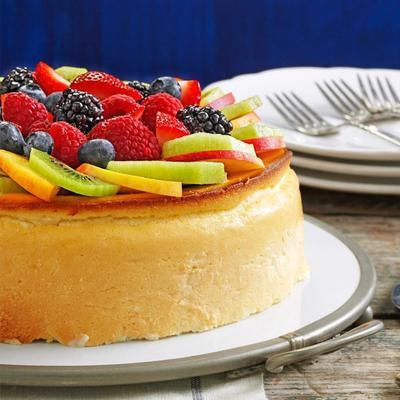 gâteau au fromage new york sans croûte