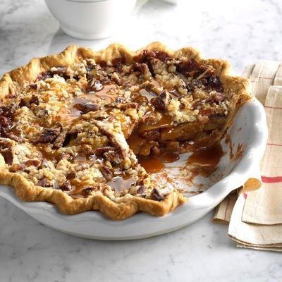 tarte aux pommes caramel