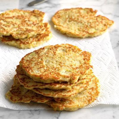 beignets de poireaux et de pommes de terre