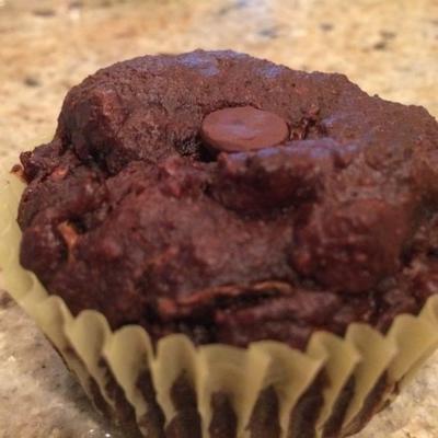 muffins double farine aux pépites de chocolat sans farine