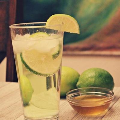 soda au miel de citron vert