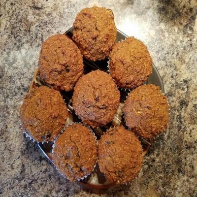 muffins au son santé aux épices de citrouille