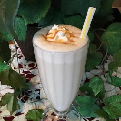 milkshake crémeux à la banane