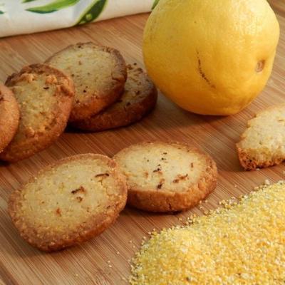 biscuits polenta au citron