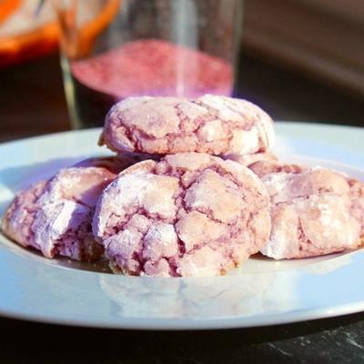 biscuits d'igname violette faciles et délicieux