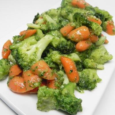 sauté de brocoli et de carottes