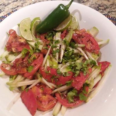 salade de tomates balsamique épicée