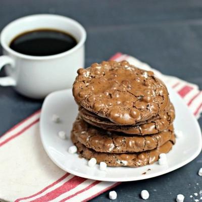 biscuits au cacao chaud sans farine