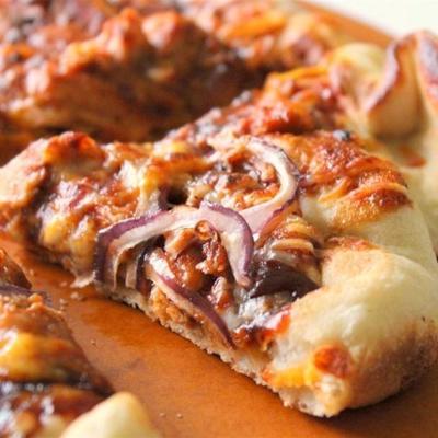pizza au poulet barbecue rapide et facile