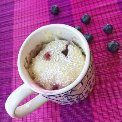 gâteau aux bleuets sans œufs