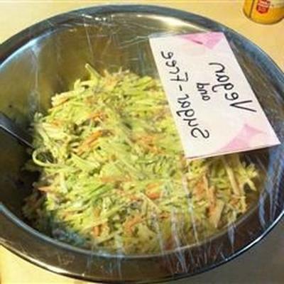 salade de chou végétalien simple
