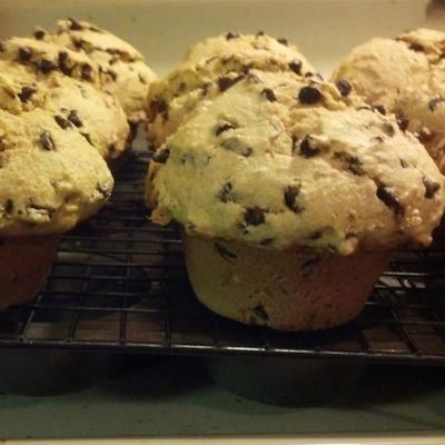 muffins pépites de chocolat citrouille