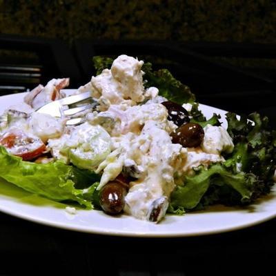 salade de poulet à la grecque