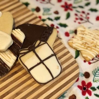 biscuits de sucre végétaliens faciles de Noël