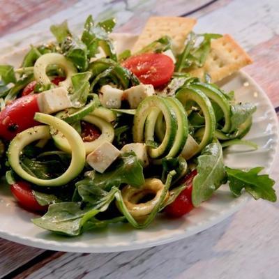 salade zoodle caprese