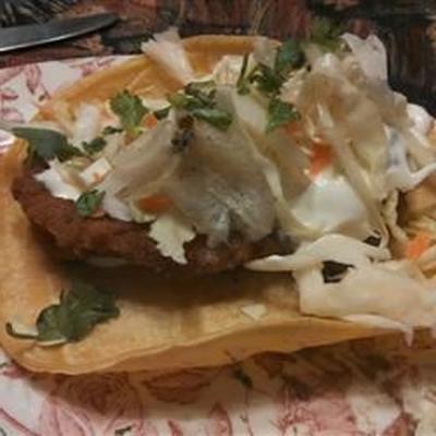 Tacos de poisson frit pour vous rappeler de la Basse-Californie